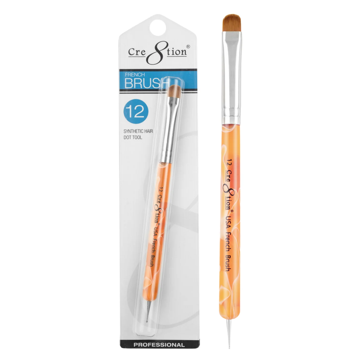 #12 French / Dotting Brush