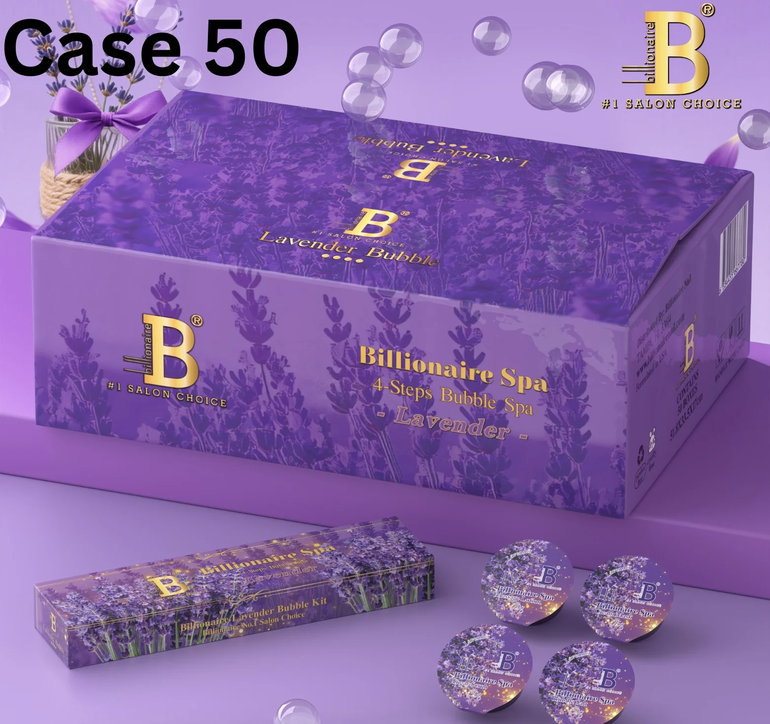 4 Step Bubble - Lavender CASE