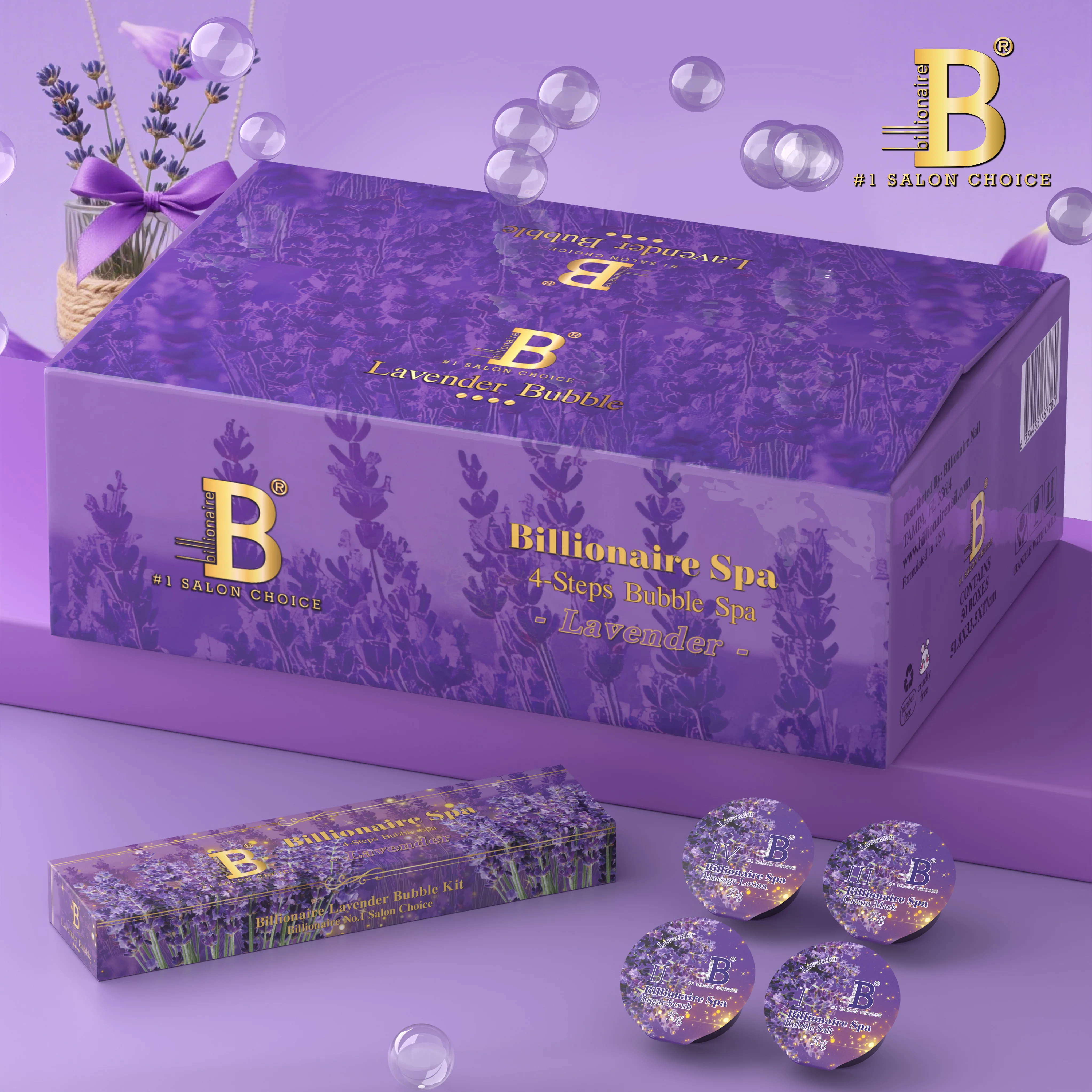 4 Step Bubble - Lavender