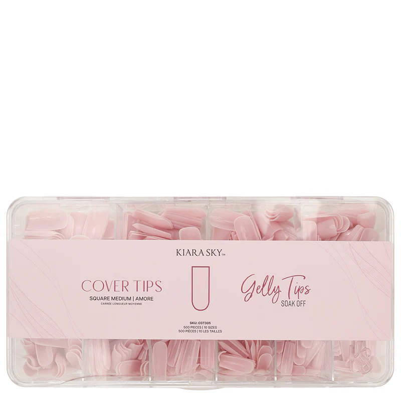 Gelly Tips - Square Medium - Amore