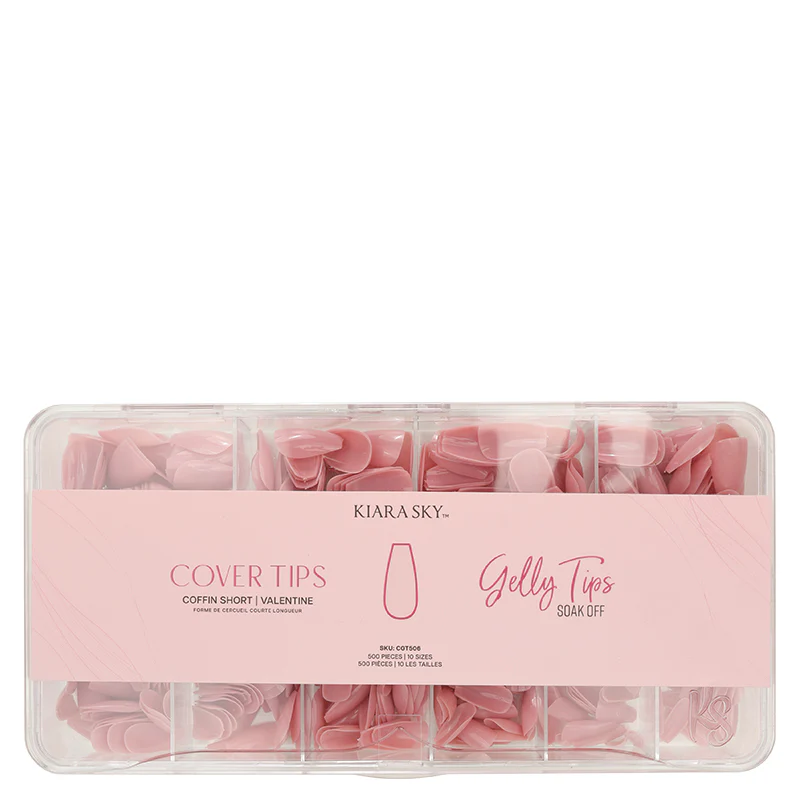 Gelly Tips - Coffin Short - Valentine - WS