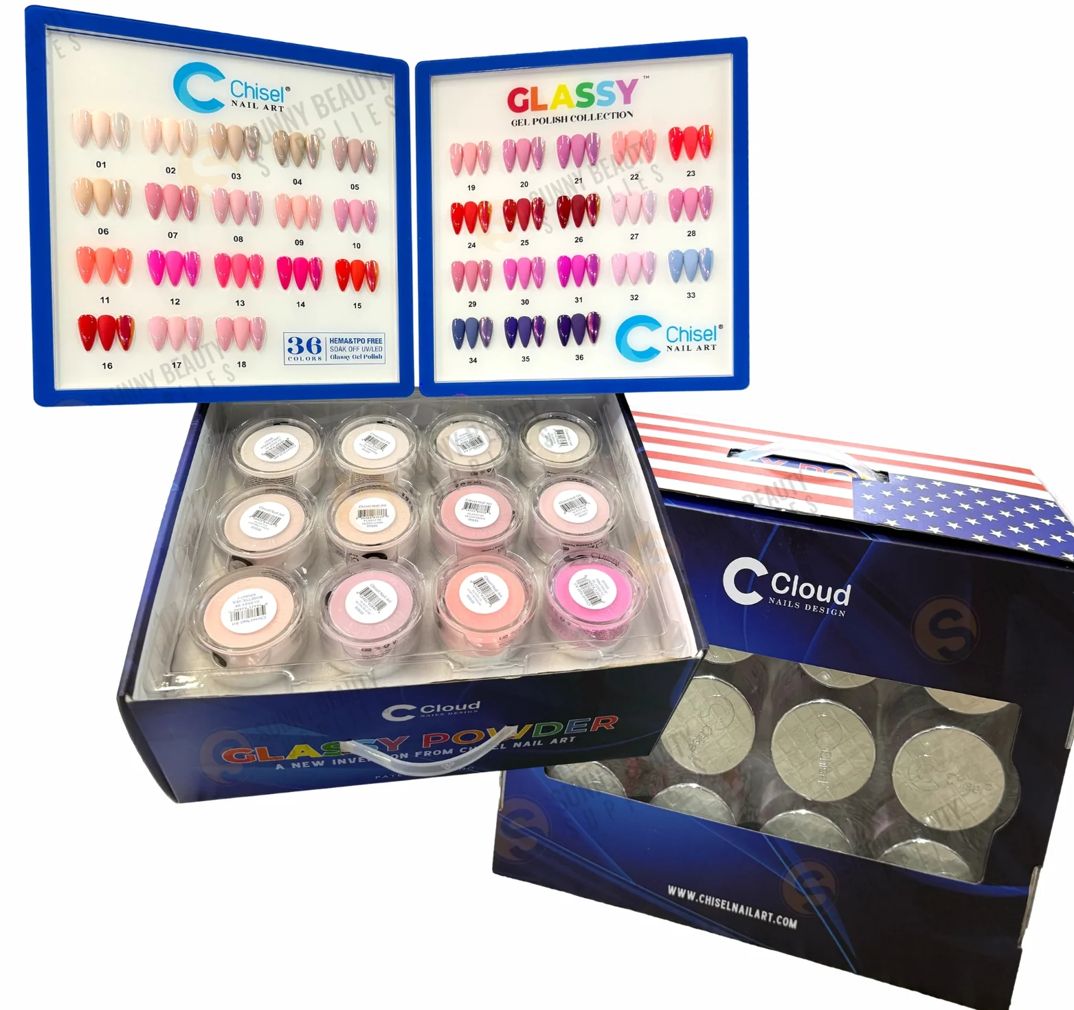 Powder Glassy #034 Midnight Sapphire