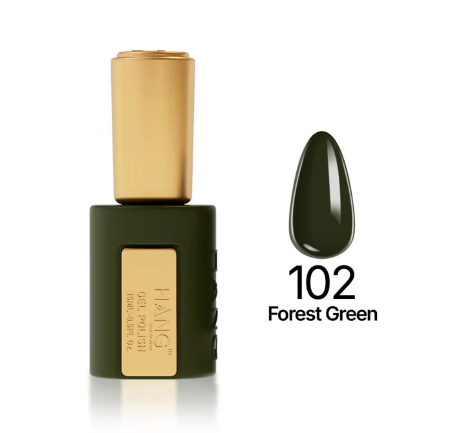 Gel Polish Premium Fall #102 Forest Green
