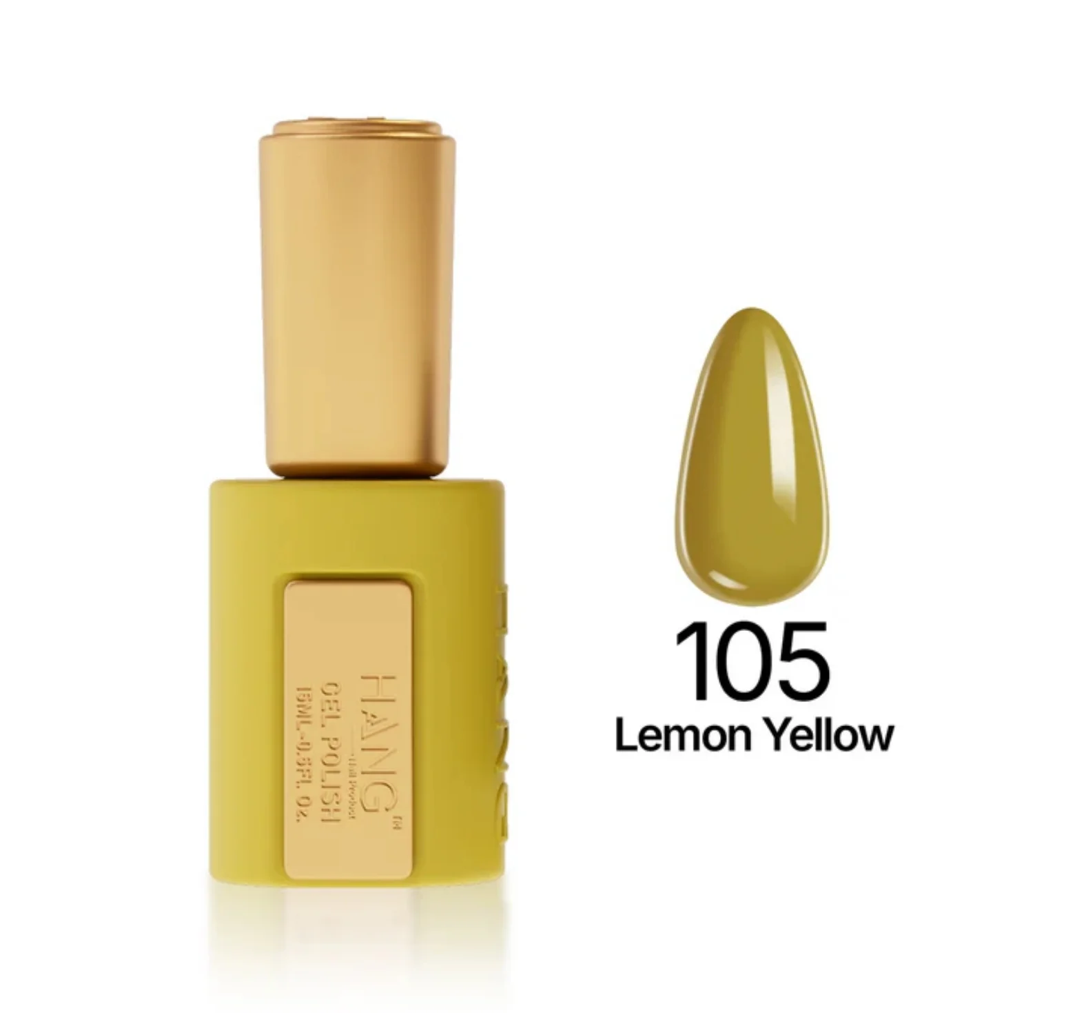 Gel Polish Premium Fall #105 Lemon Yeloow - WS