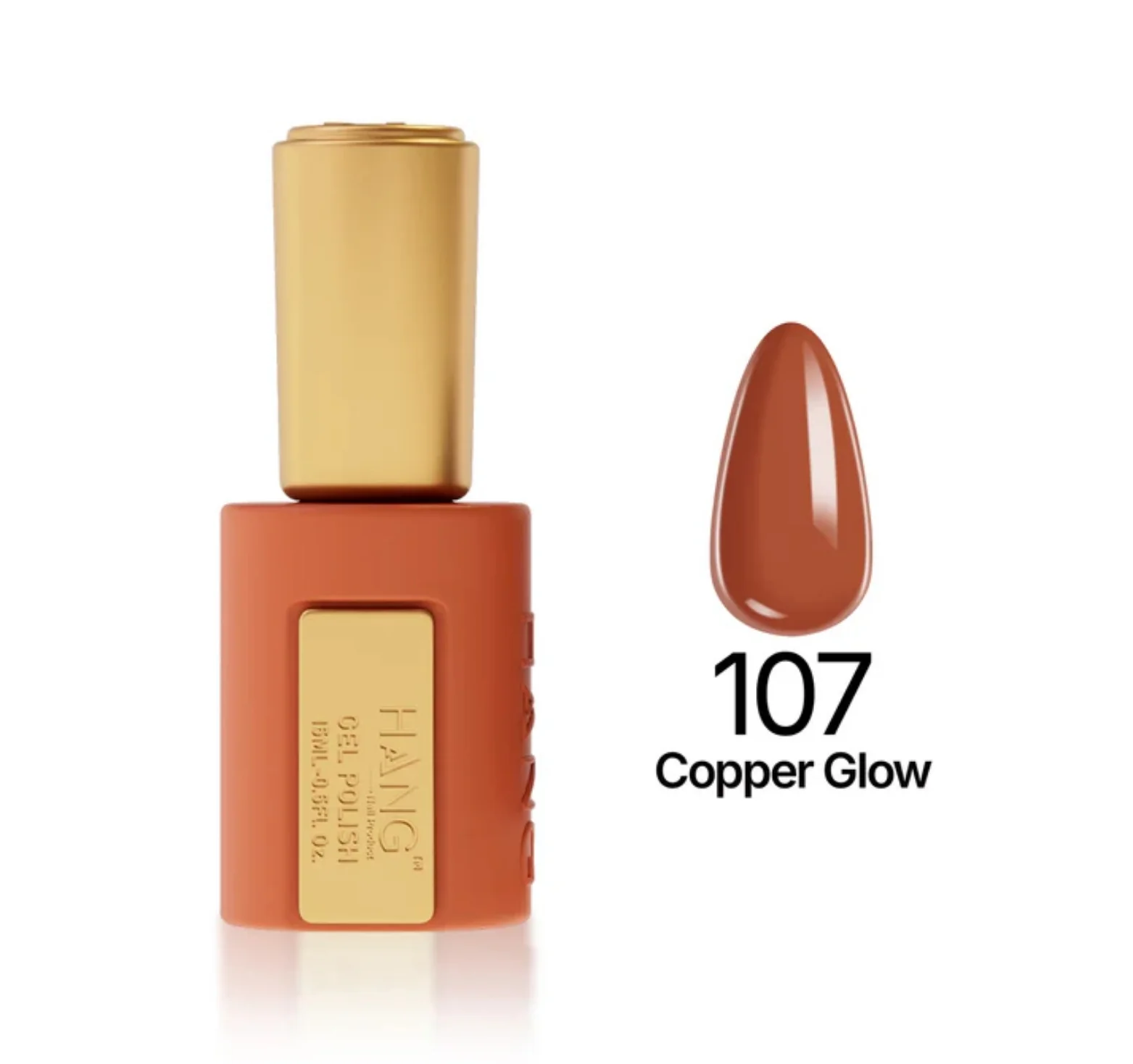 Gel Polish Premium Fall #107 Copper Glow - WS