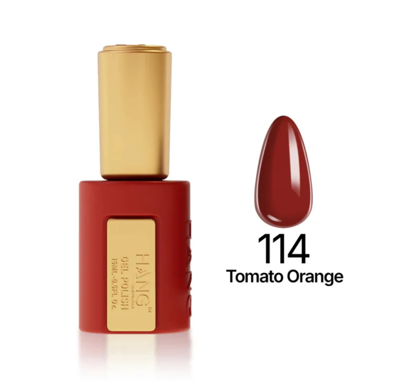 Gel Polish Premium Fall #114 Tomato Orange - WS