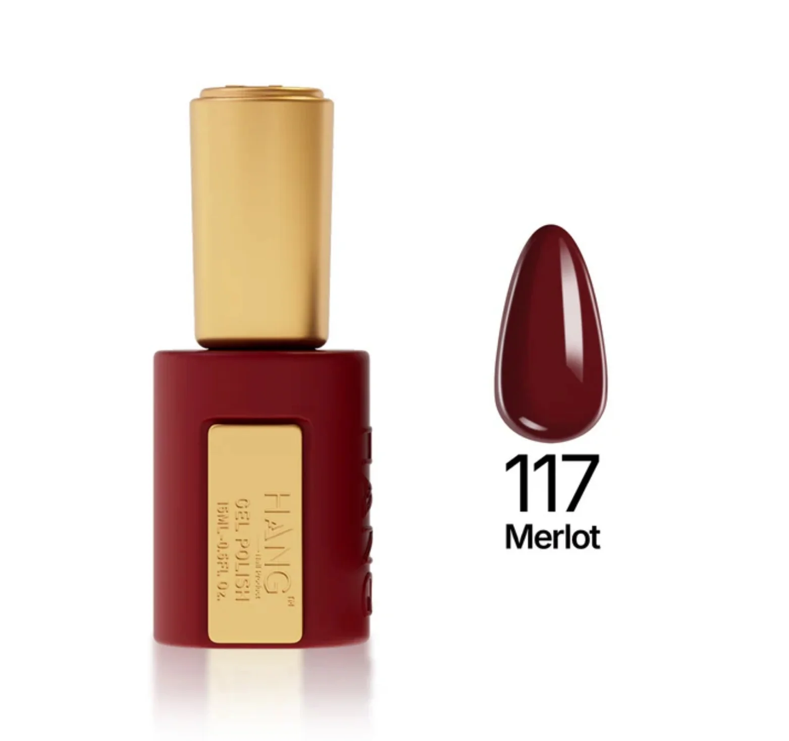 Gel Polish Premium Fall #117 Merlot - WS