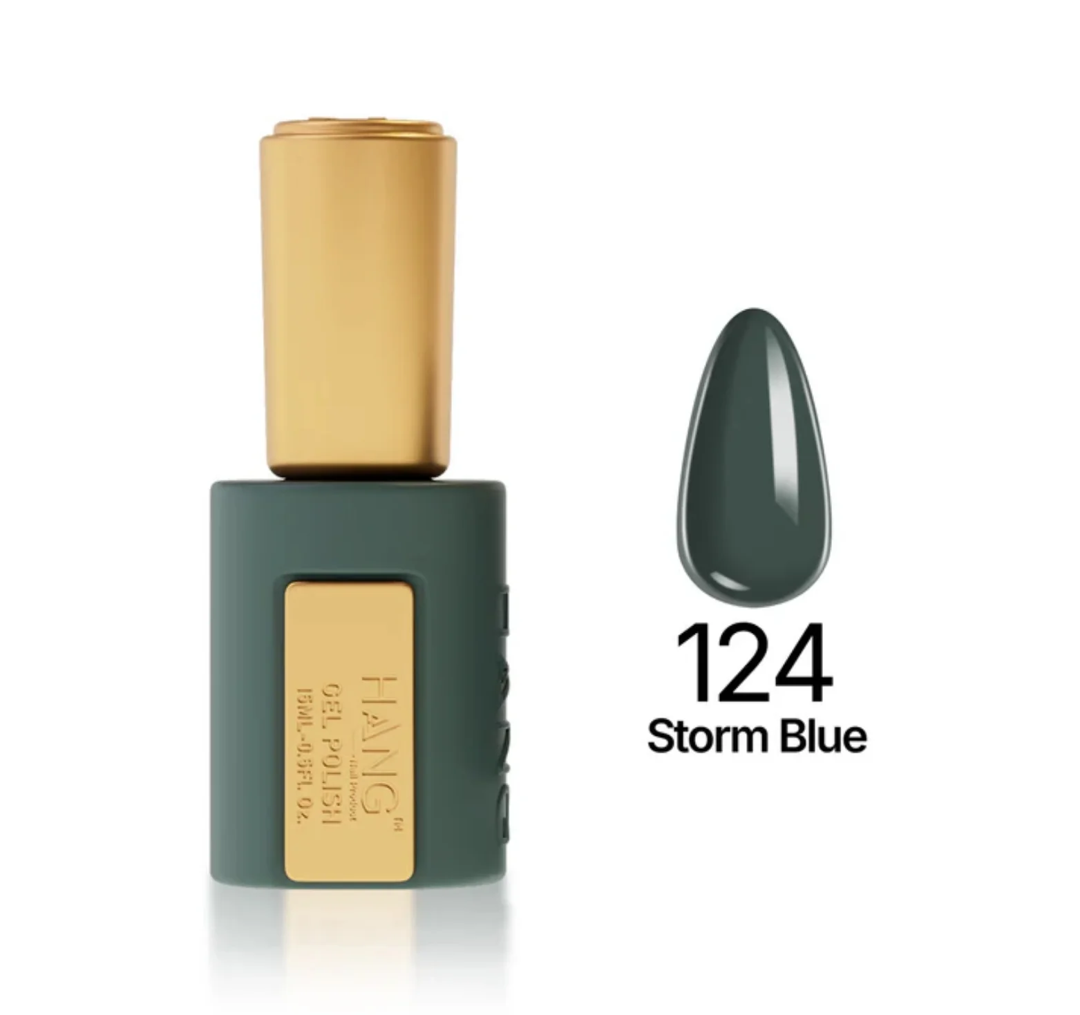 Gel Polish Premium Fall #124 Storm Blue