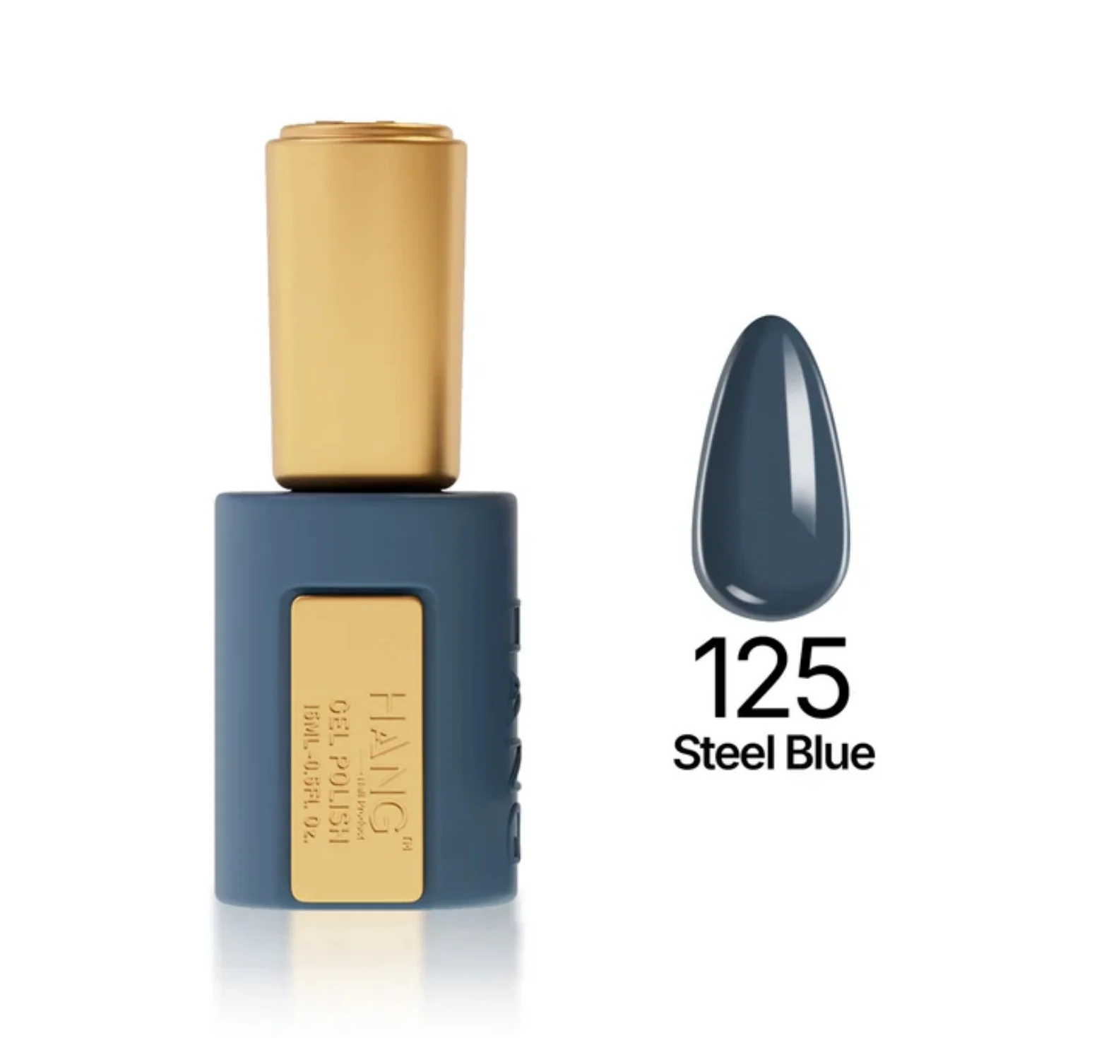 Gel Polish Premium Fall #125 Steel Blue