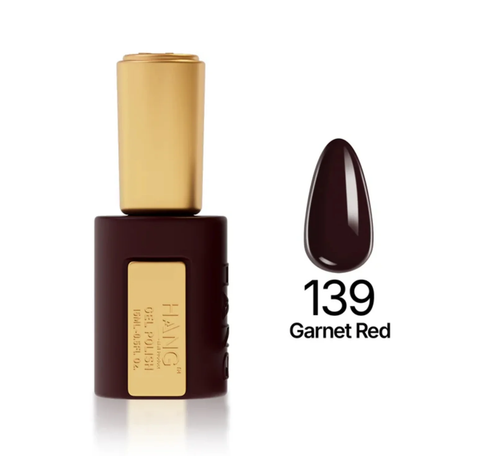 Gel Polish Premium Fall #139 Garnet Red