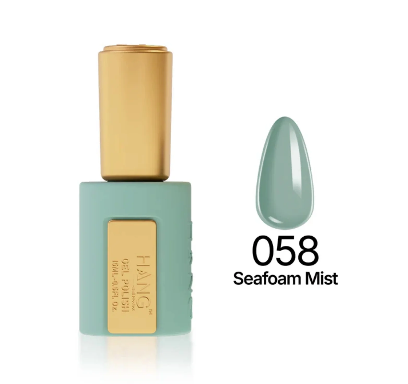 Gel Polish Premium Macaron #058 Seafoam Mist - WS