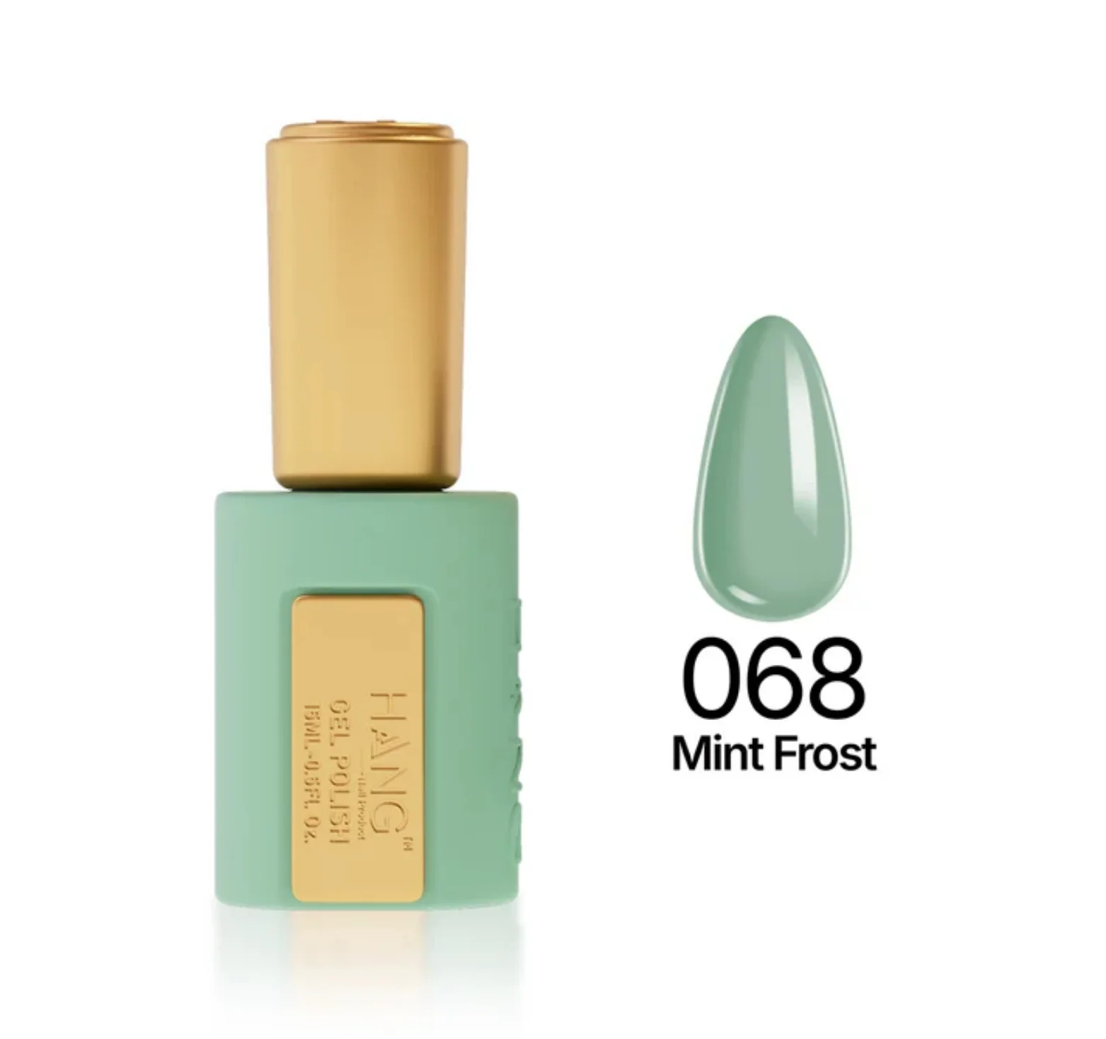 Gel Polish Premium Macaron #068 Mint Frost