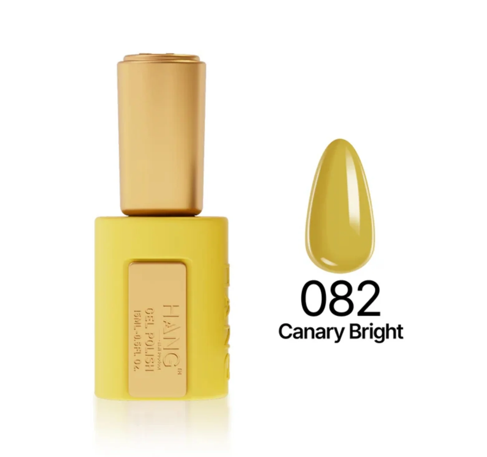 Gel Polish Premium Macaron #082 Canary Bright - WS