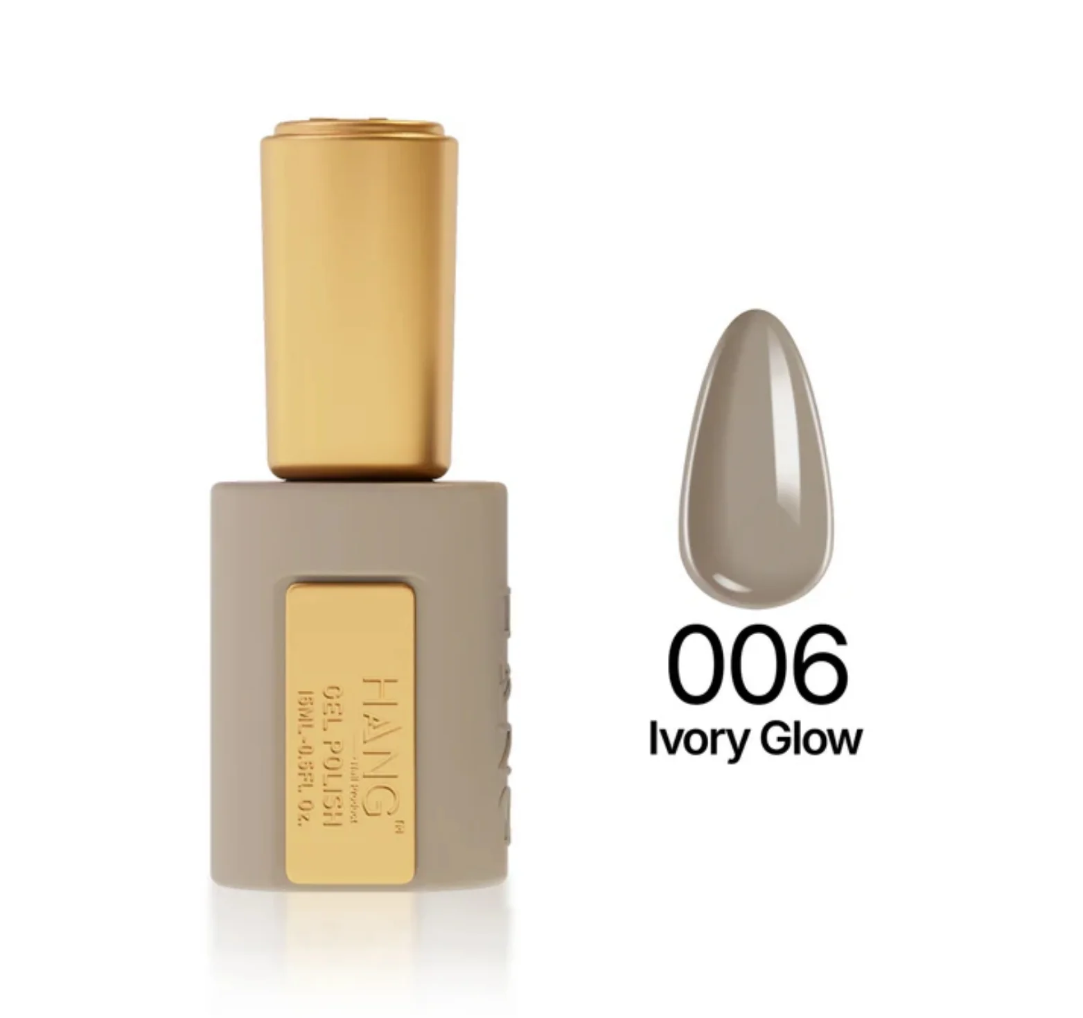 Gel Polish Premium Spring #006 Ivory Glow - WS
