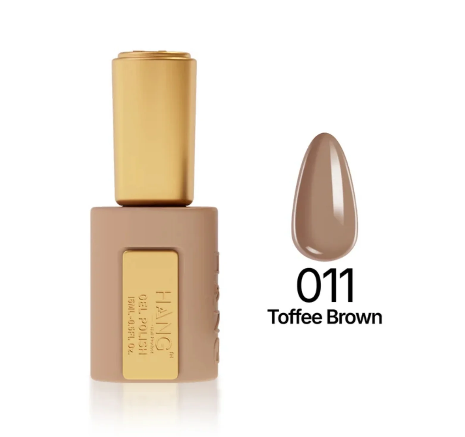 Gel Polish Premium Spring #011 Toffee Brown