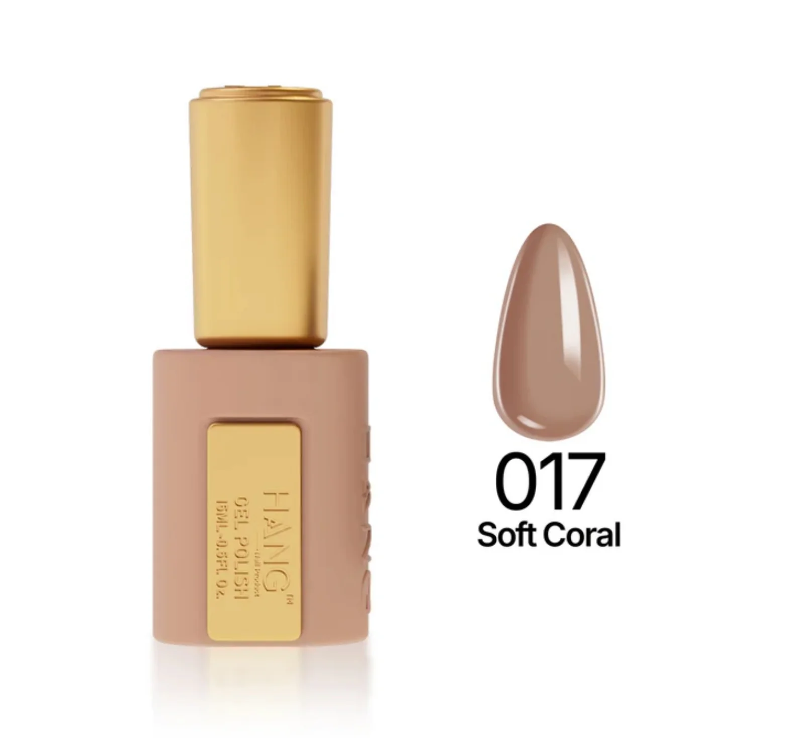 Gel Polish Premium Spring #017 Soft Coral