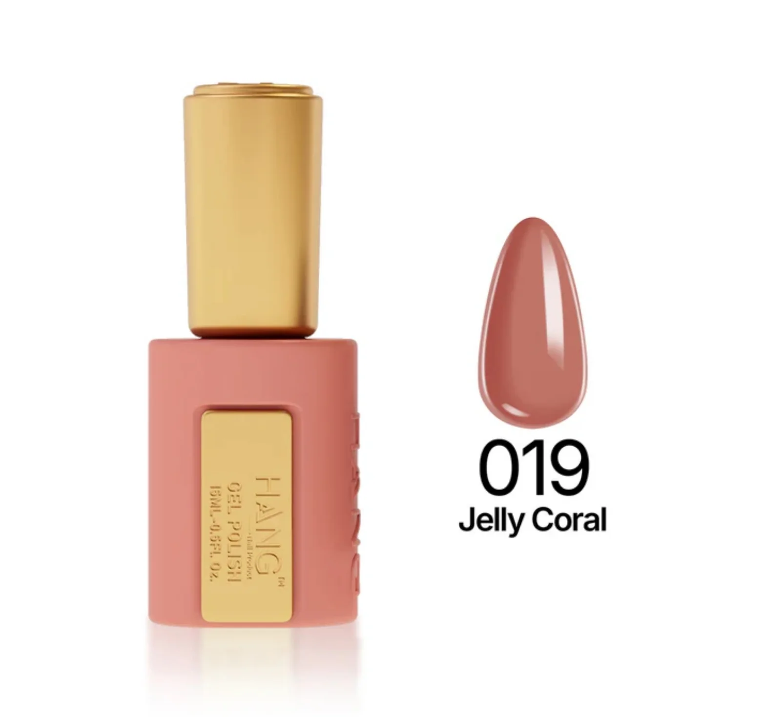 Gel Polish Premium Spring #019 Jelly Coral - WS