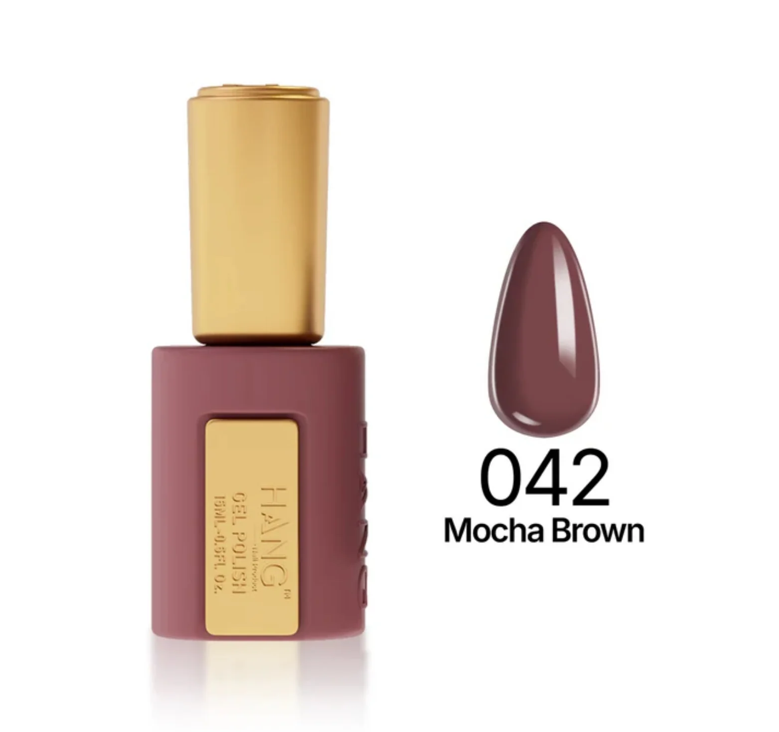 Gel Polish Premium Spring #042 Mocha Brown - WS
