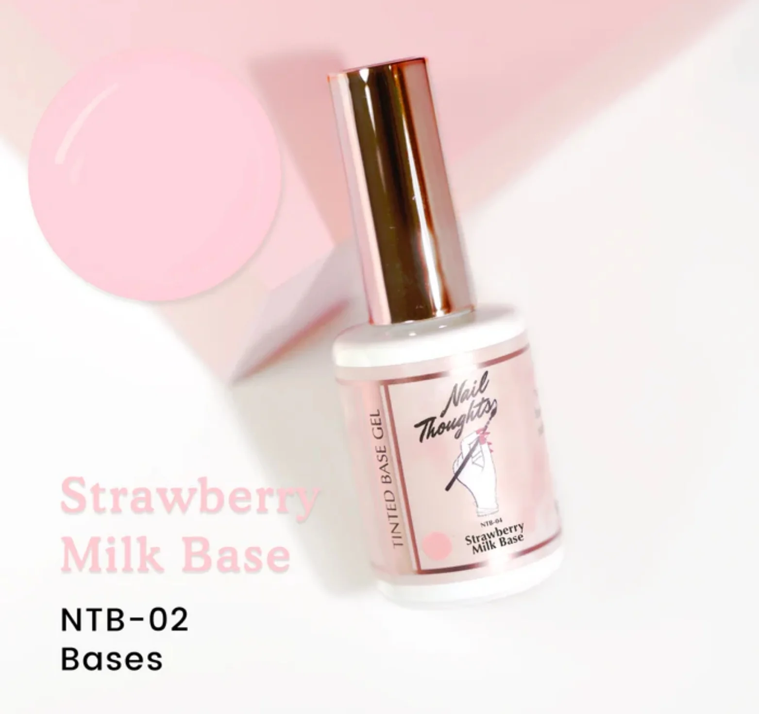 Nail Thoughts Strawberry Milk Base