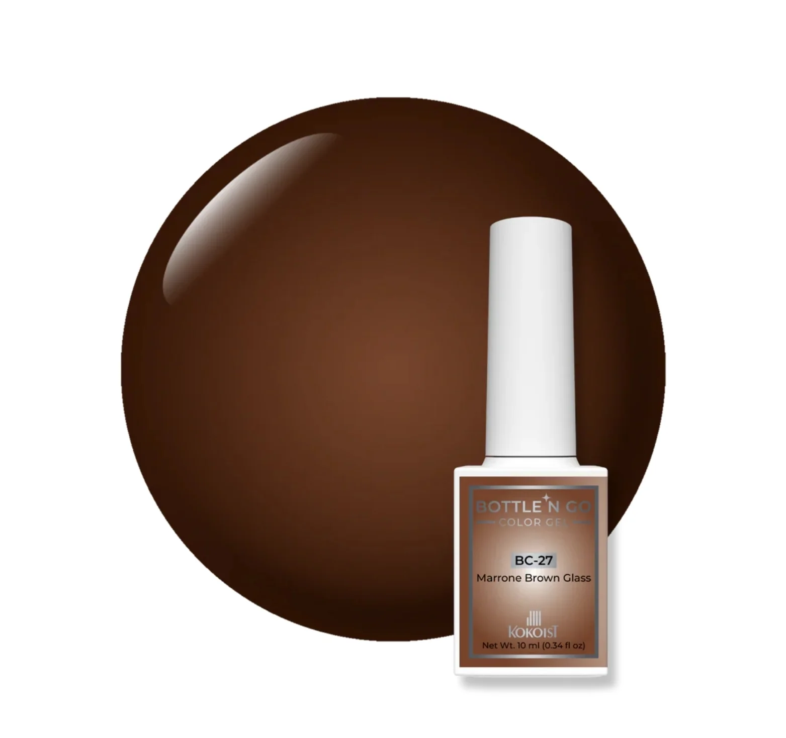 Bottle N Go - BC27 Marrone Brown Glass