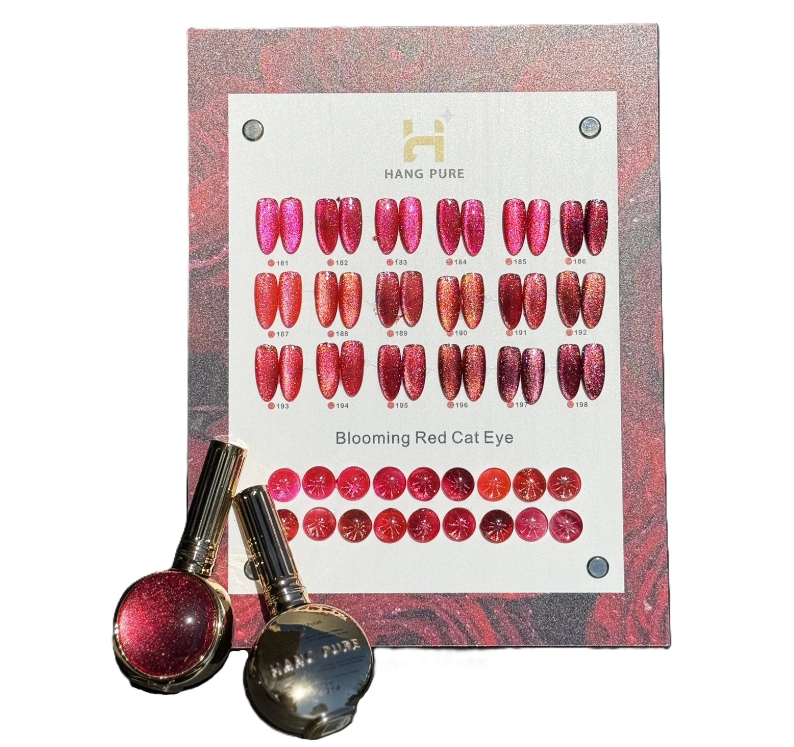 Cat Eye Blooming Red #198 - WS - Image 2