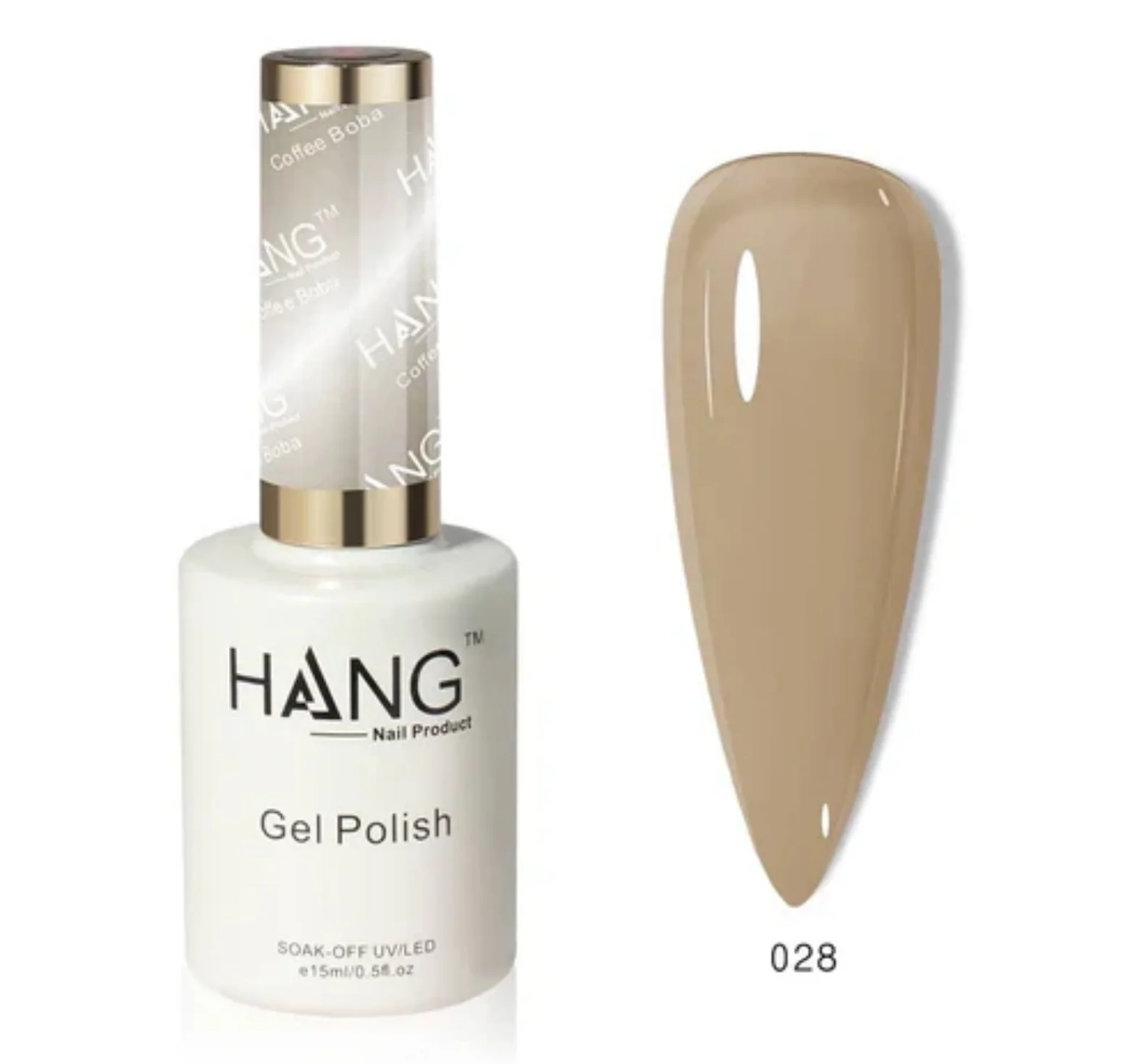 Gel Polish Coffee Boba #028 - WS
