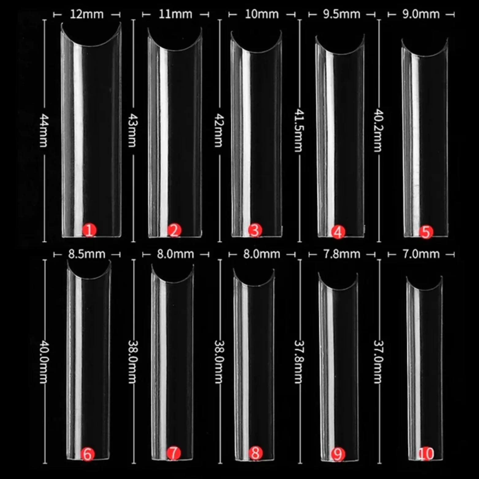 No C-Curve 2XL Square Tips - WS