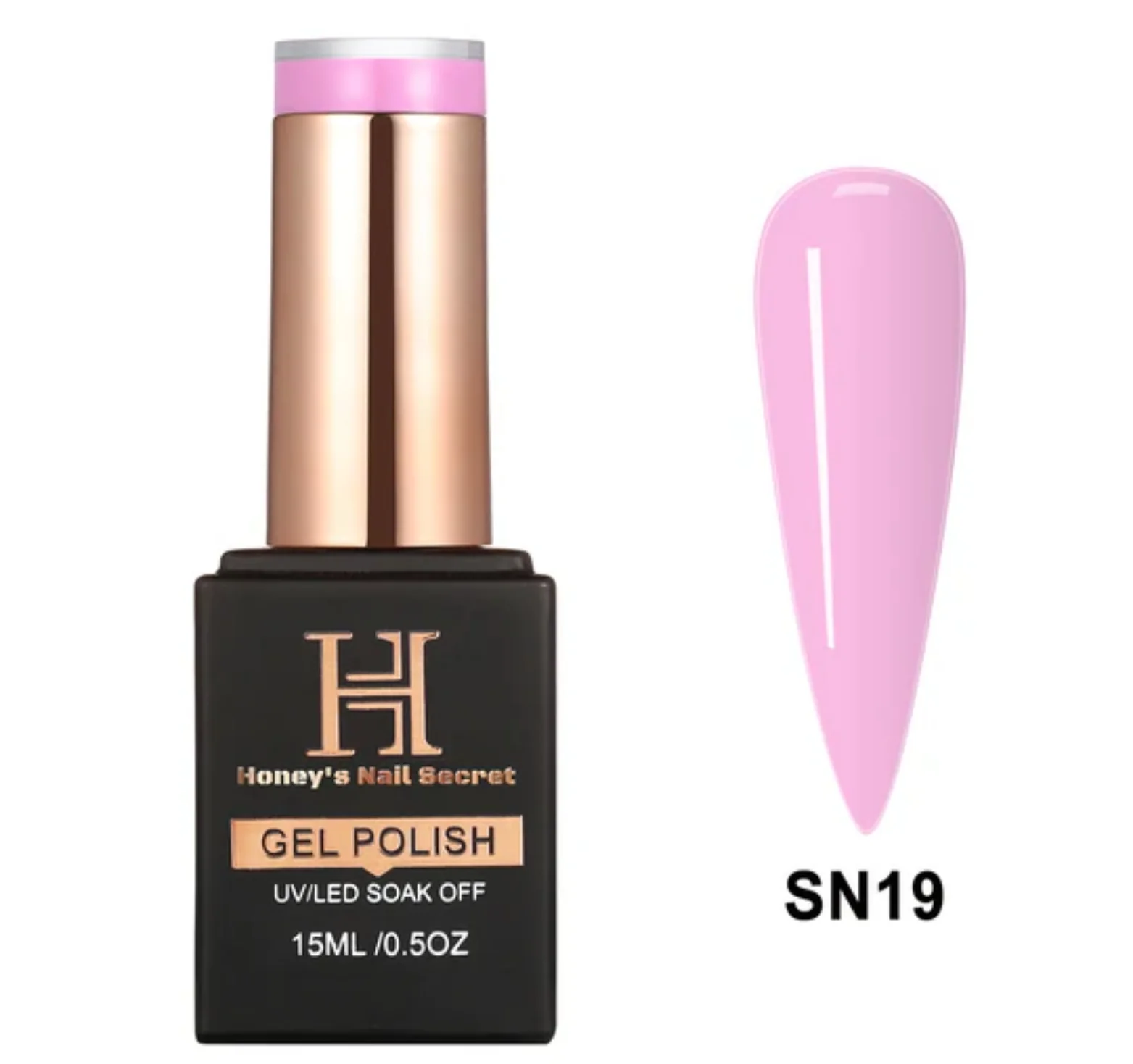Gel Polish Sheer Nude - #19