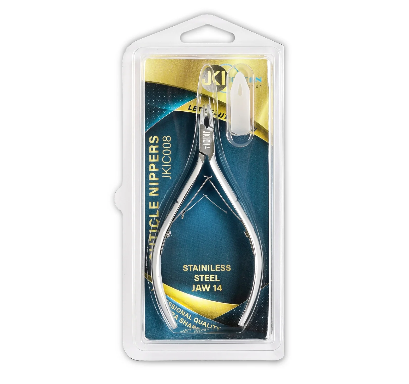 Cuticle Nipper 008 Jaw 14 Double Spring - WS
