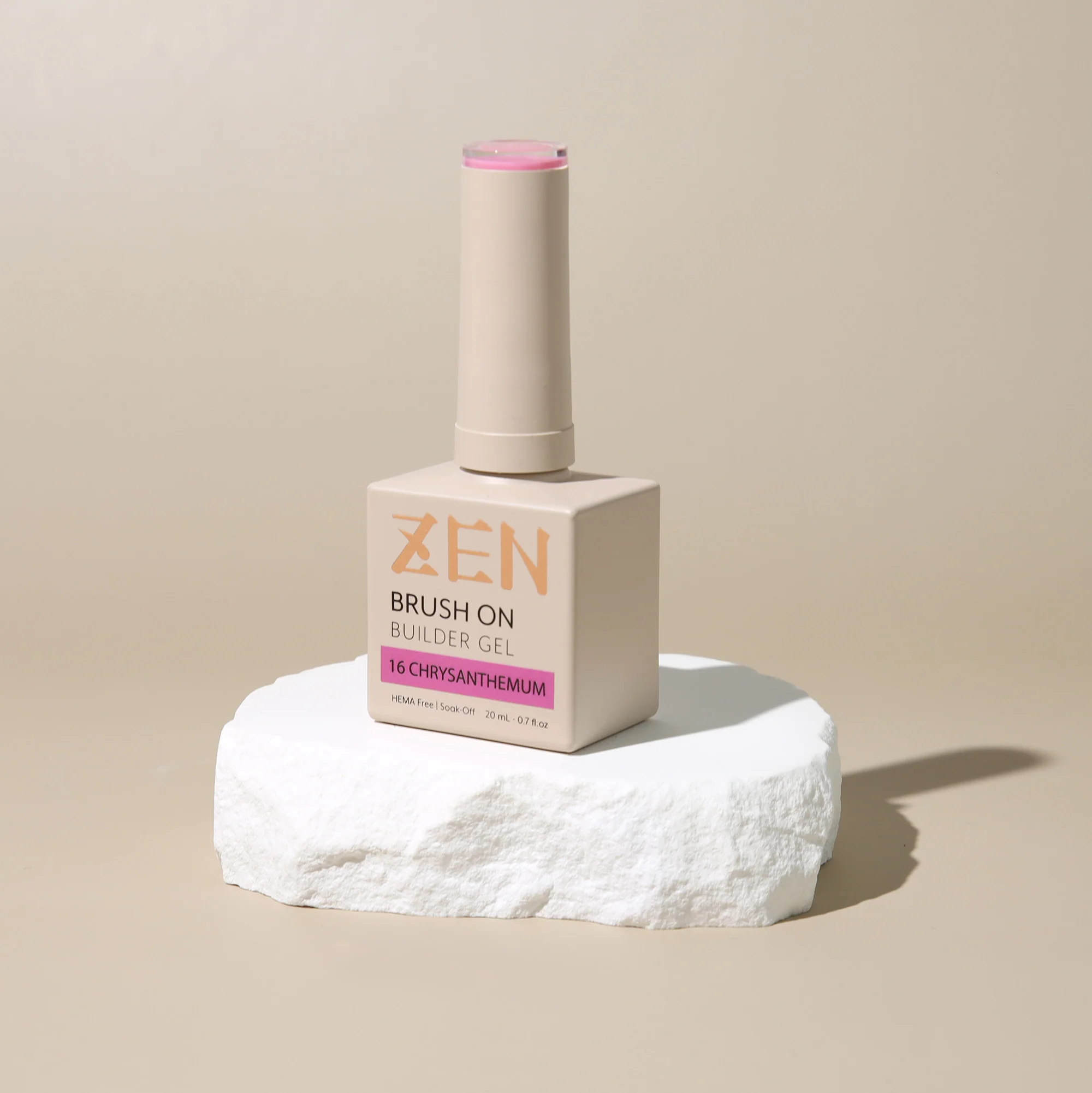 KaZEN Brush On Builder Gel - #16 Chrysanthemum