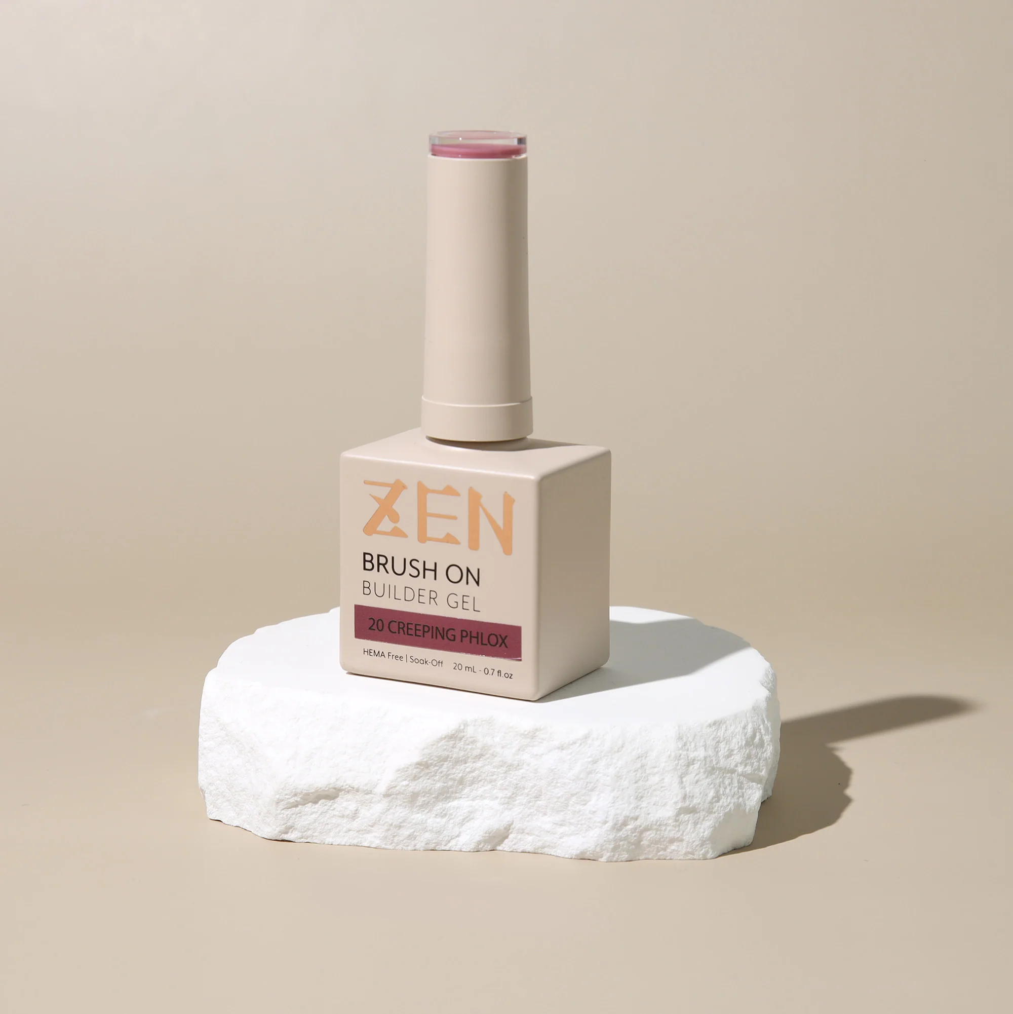 KaZEN Brush On Builder Gel - #20 Creeping Phlox - WS