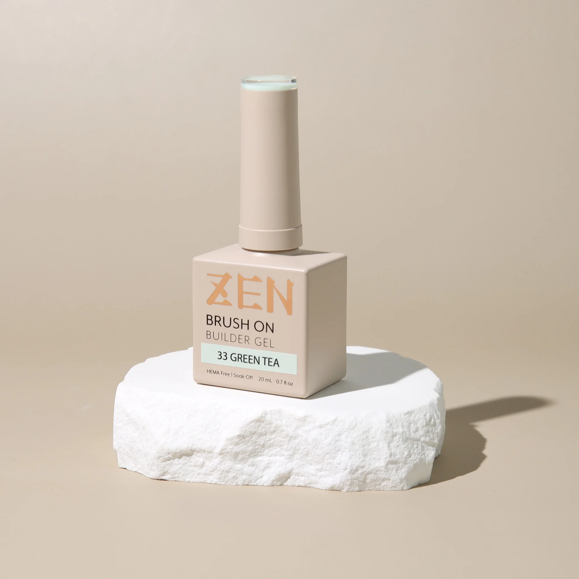 KaZEN Brush On Builder Gel - #33 Green Tea