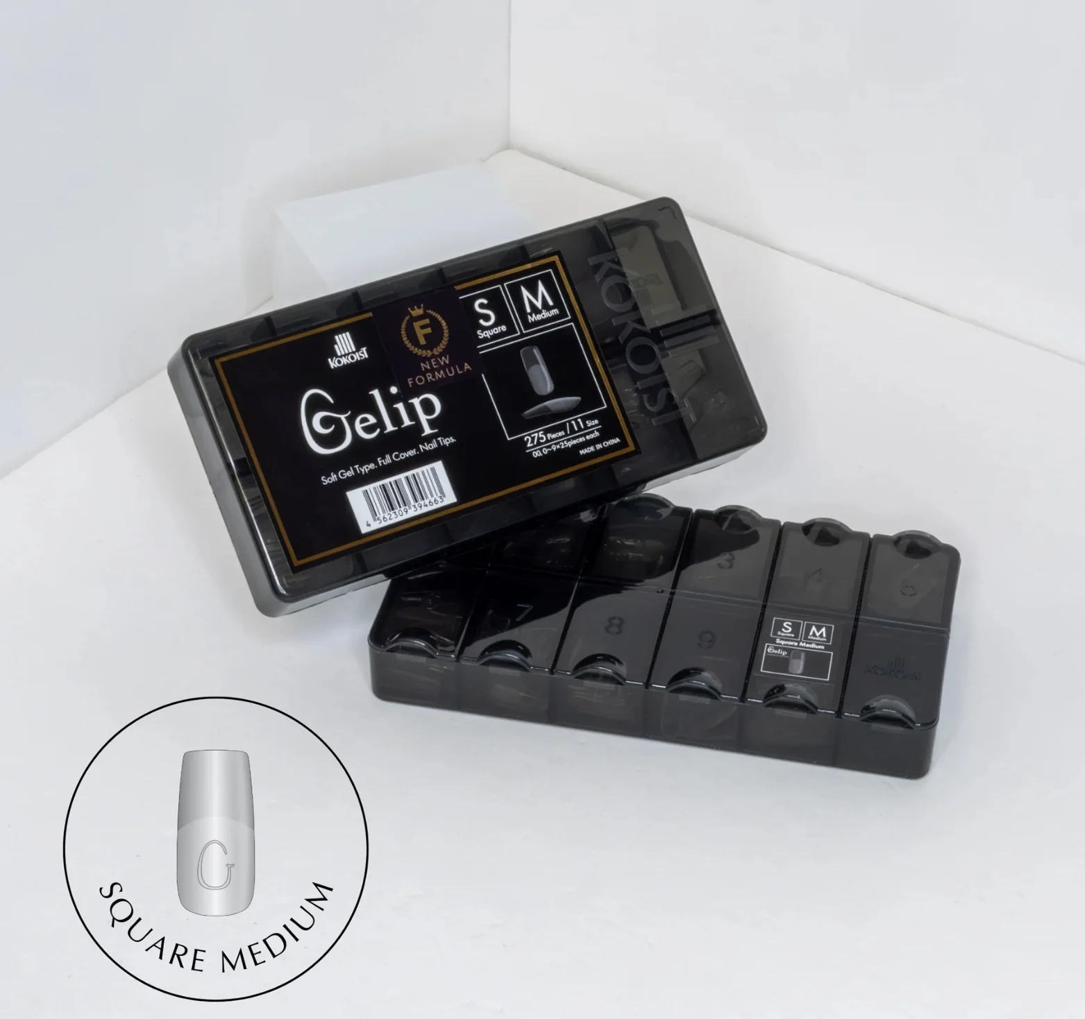 Square Medium Gelip Extensions - WS