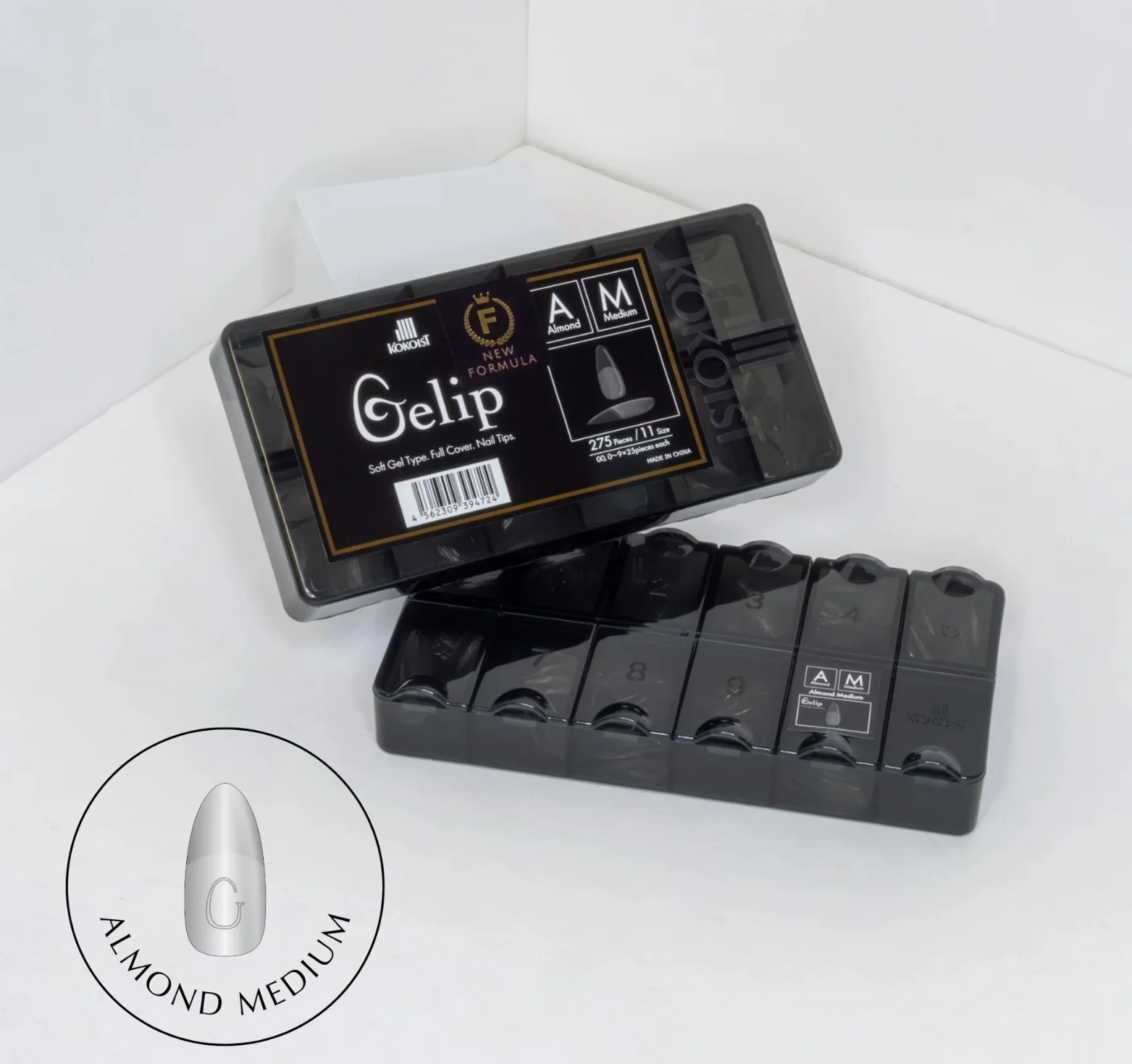 Almond Medium Gelip Extensions - WS