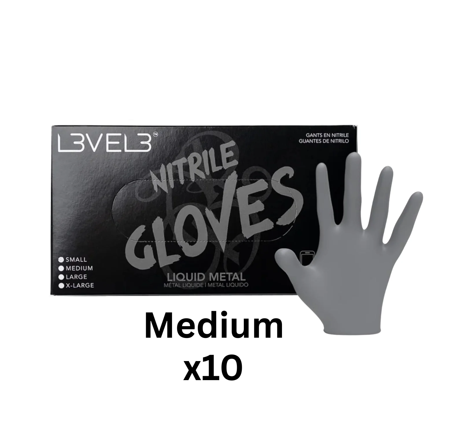 Nitrile Gloves - Medium CASE - WS