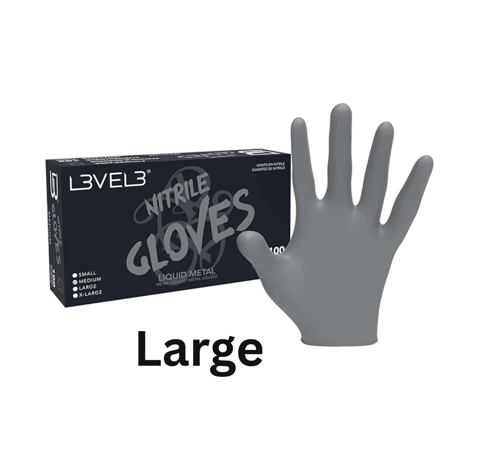 Nitrile Gloves - Large