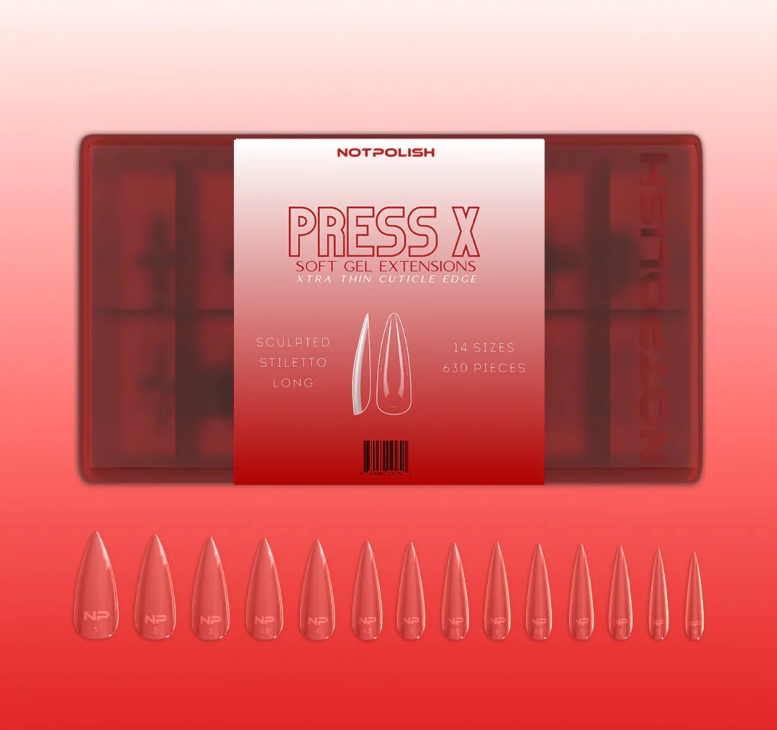 Press X - Sculpted Stiletto Long
