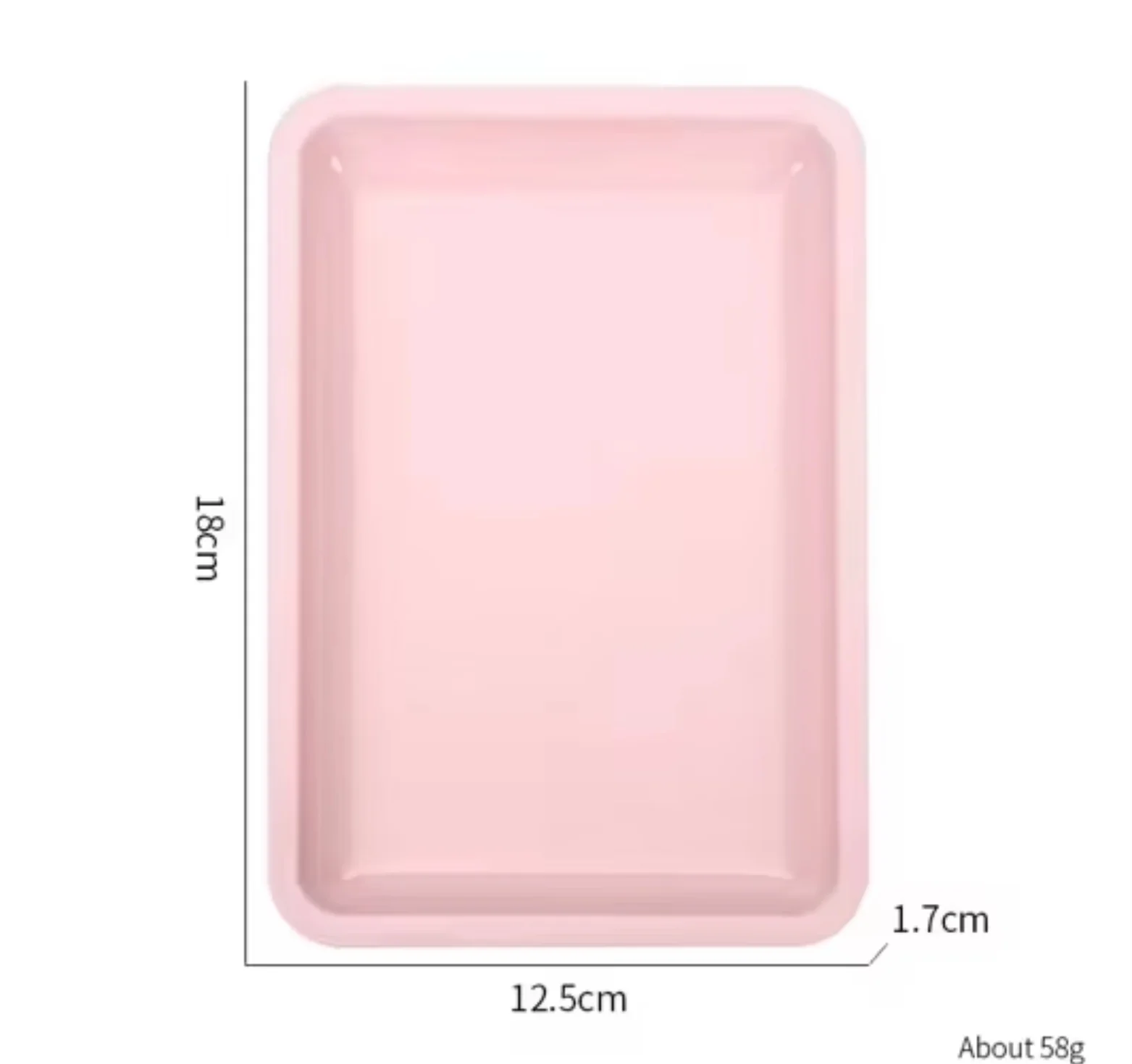 Nail Tray - Rectangle - WS
