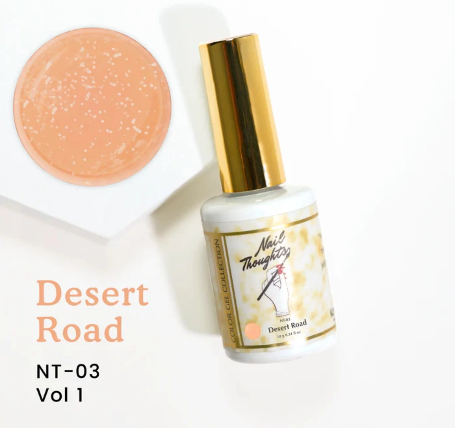 Nail Thoughts Gel Polish Desert Road