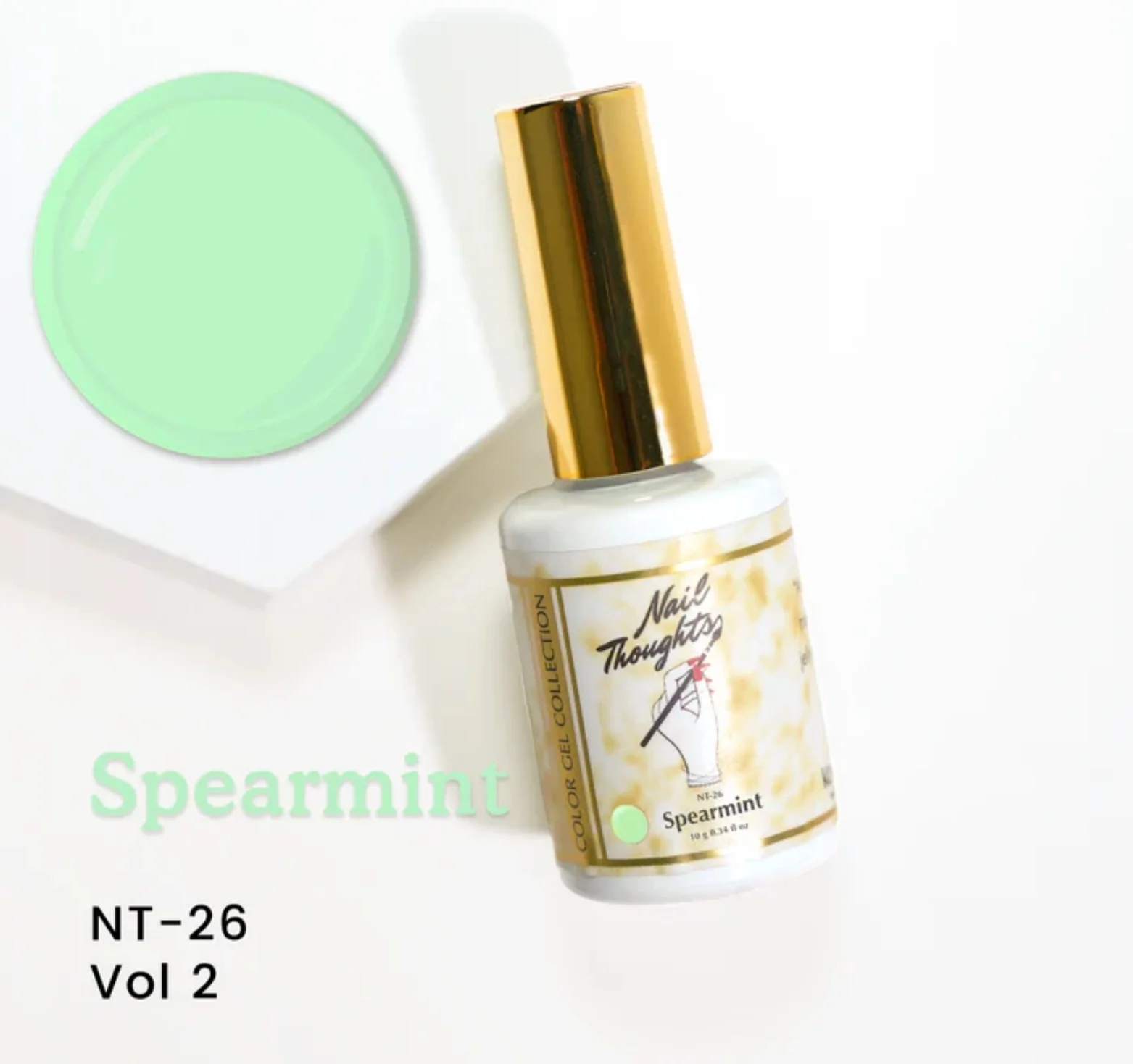 Nail Thoughts Gel Polish Spearmint - WS