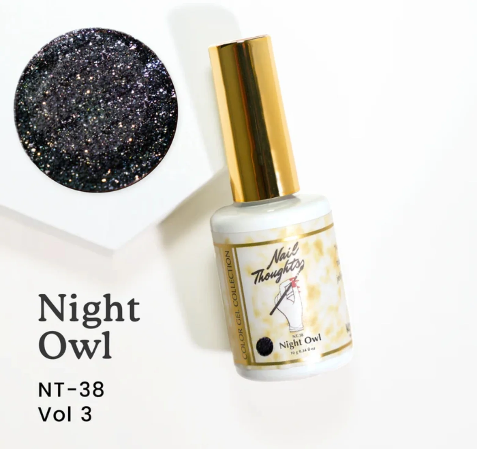 Nail Thoughts Gel Polish Night Owl