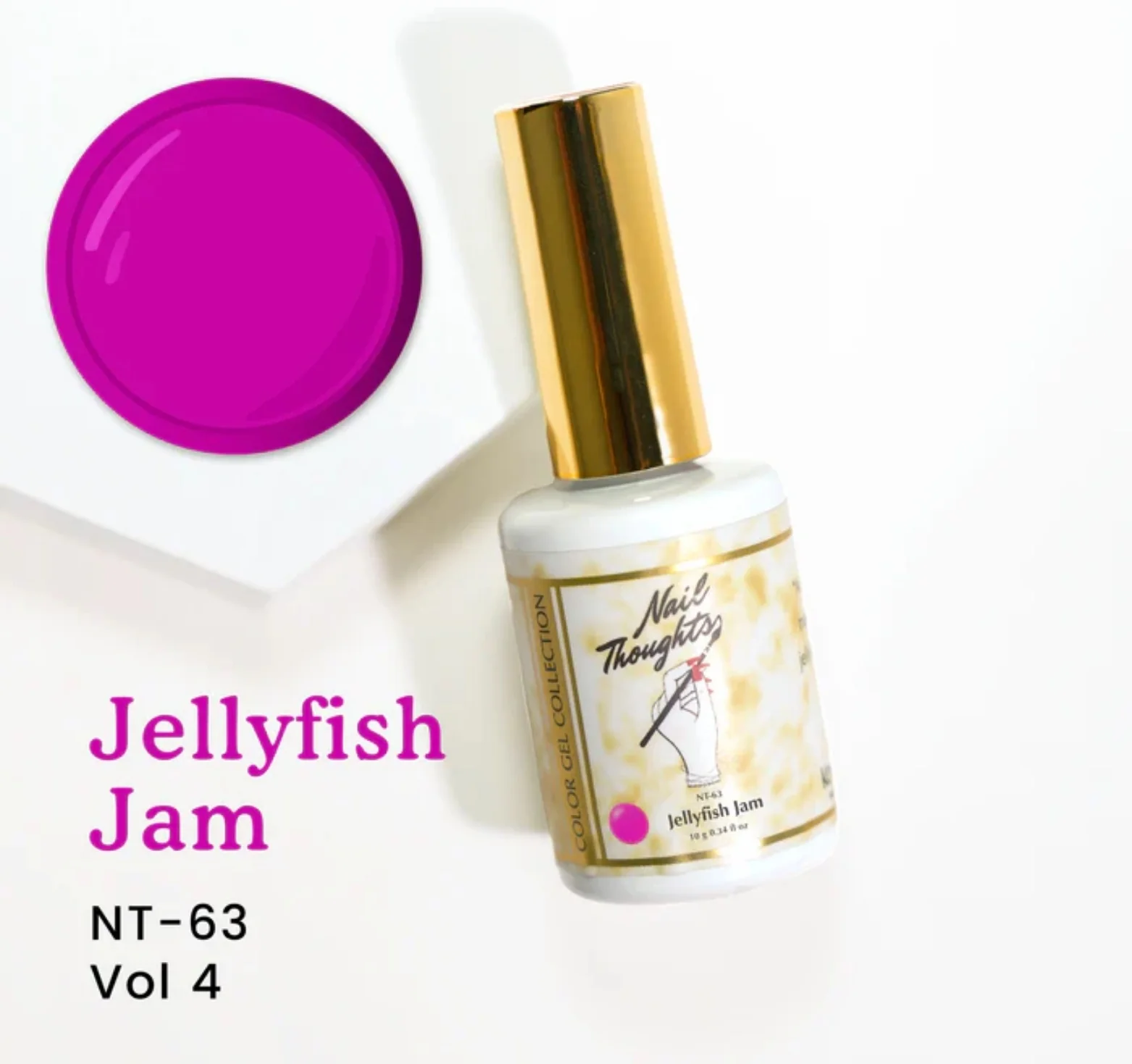 Nail Thoughts Gel Polish Jellyfish Jam - WS