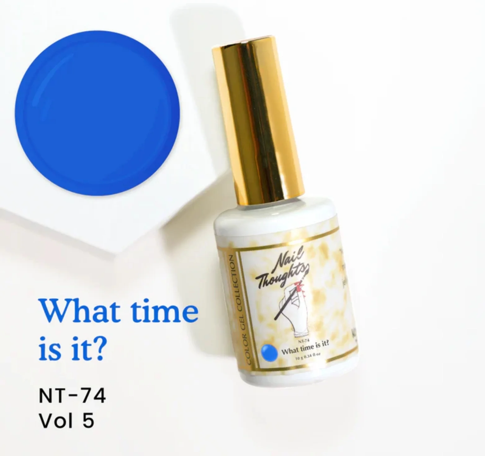 Nail Thoughts Gel Polish What time is it? - WS