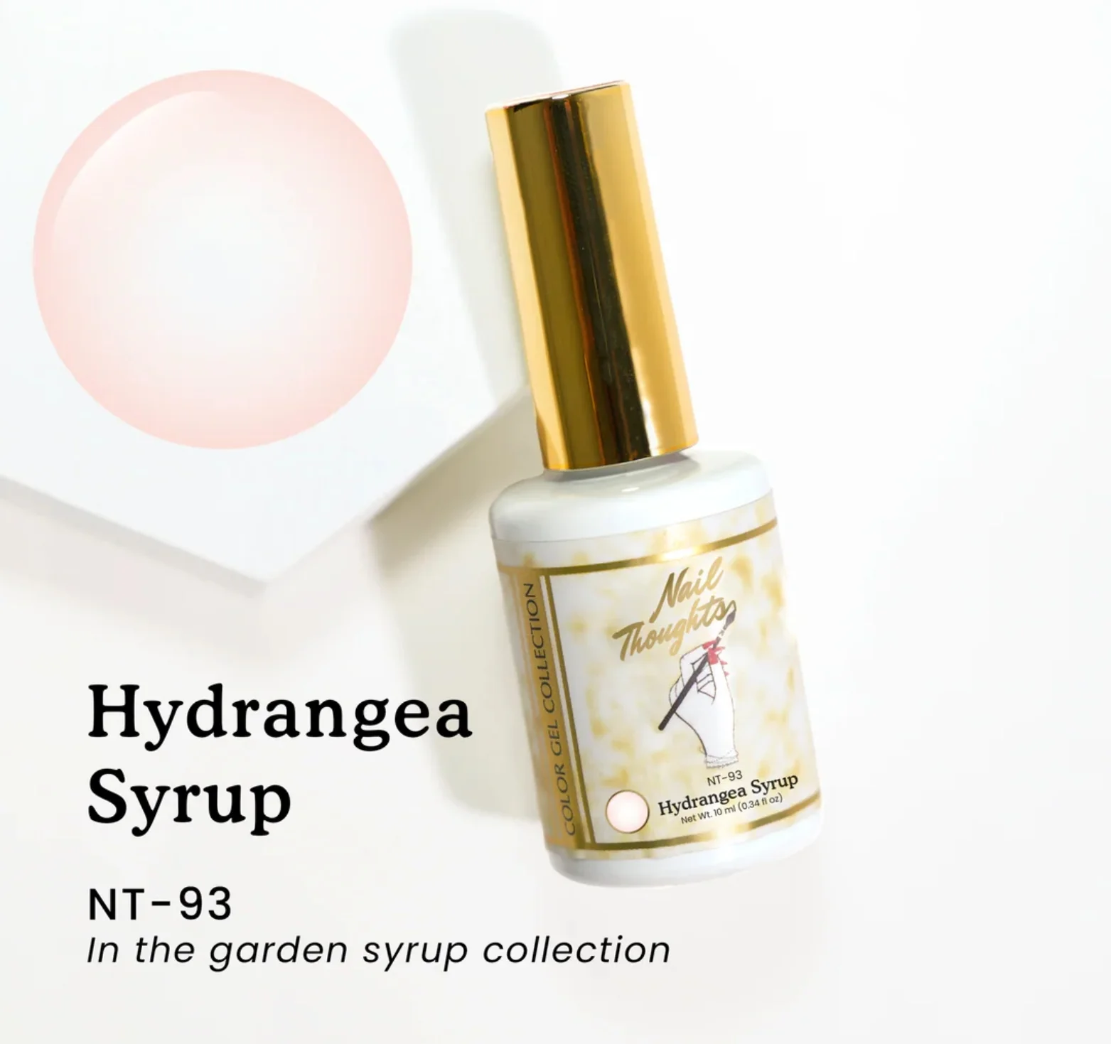 Nail Thoughts Gel Polish Hydrangea