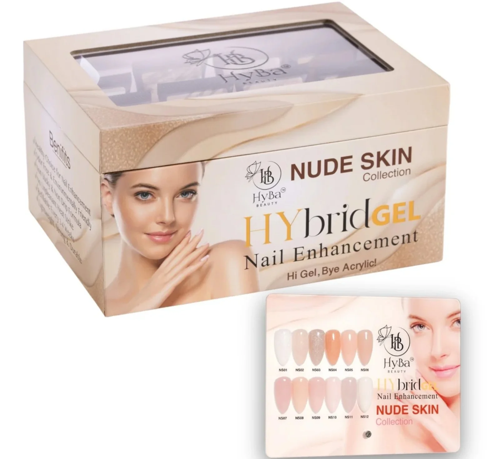 HyGel - #3 Nude Skin Collection 12 Colors - WS