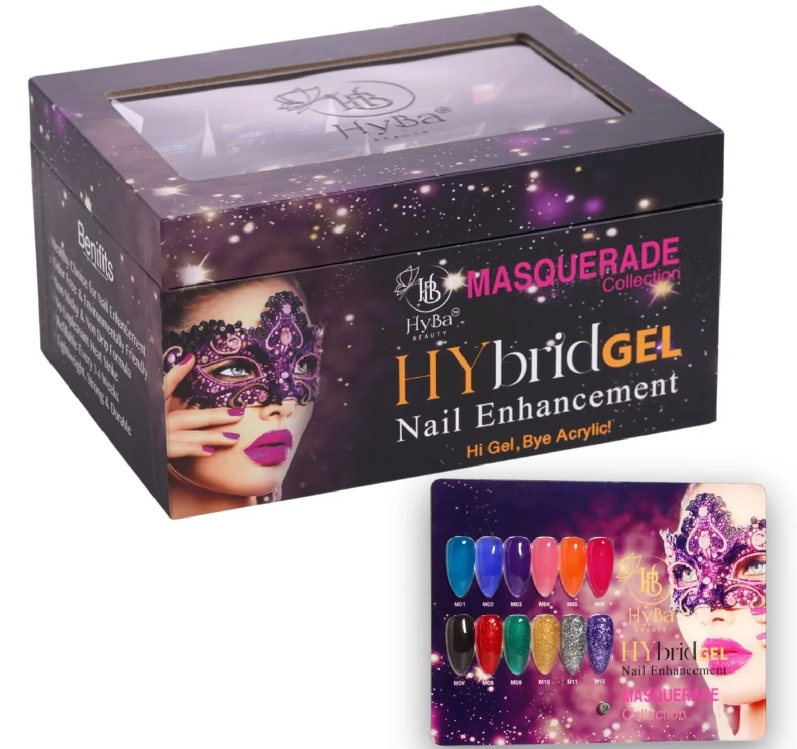 HyGel - #4 Masquerade Collection 12 Colors
