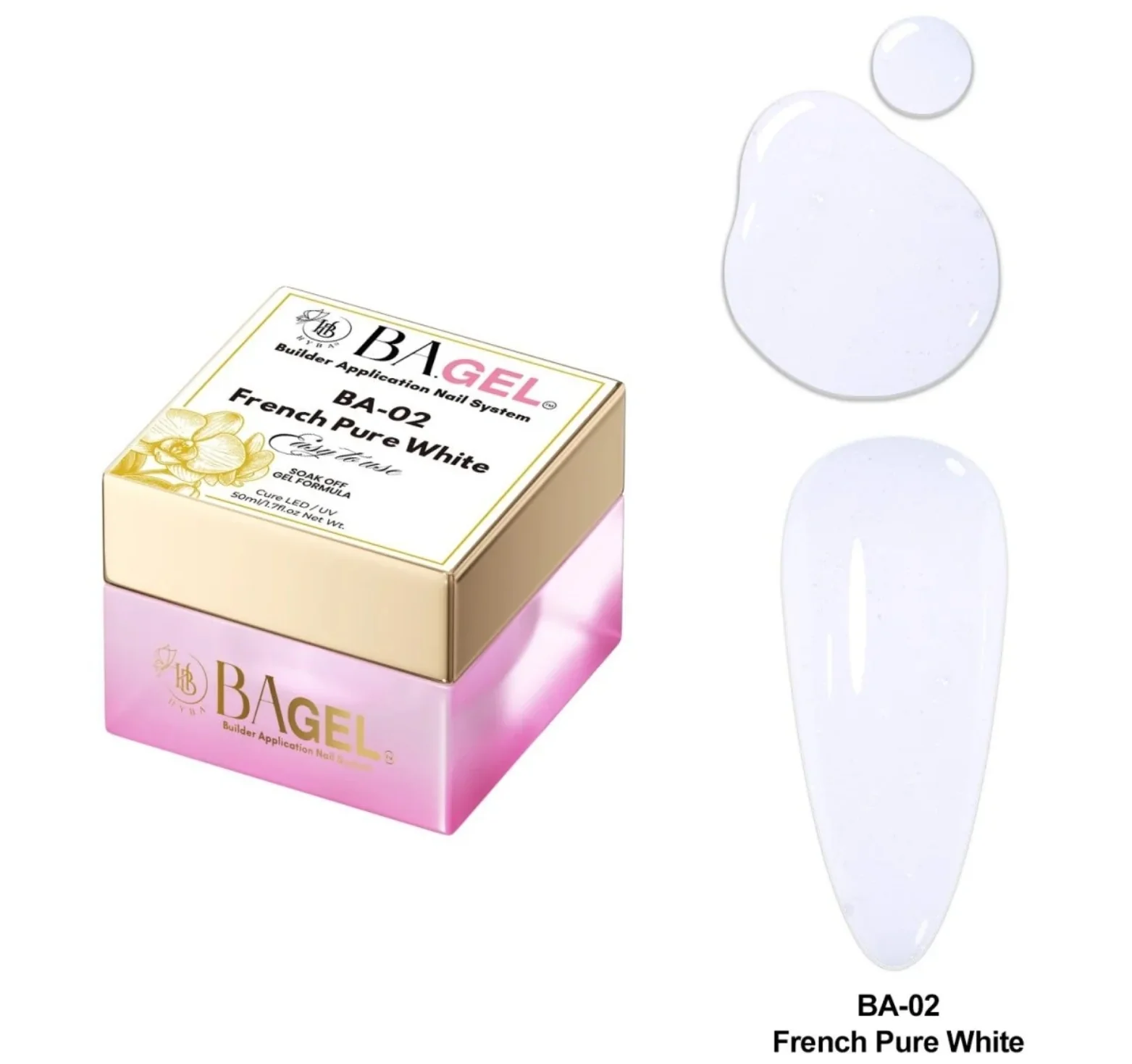BaGel - BA02 French Pure White - WS
