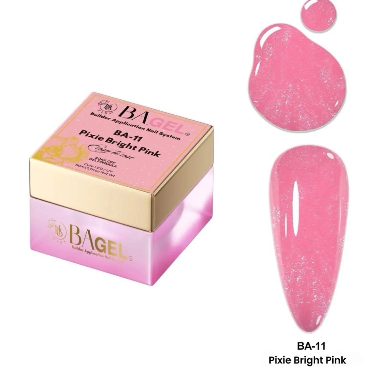 BaGel - BA11 Pixie Bright Pink - WS