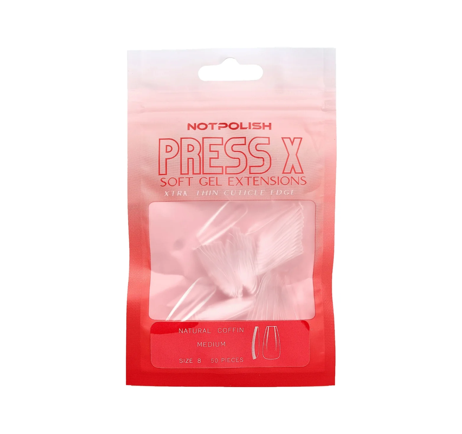 Press X - Natural Coffin Medium #3