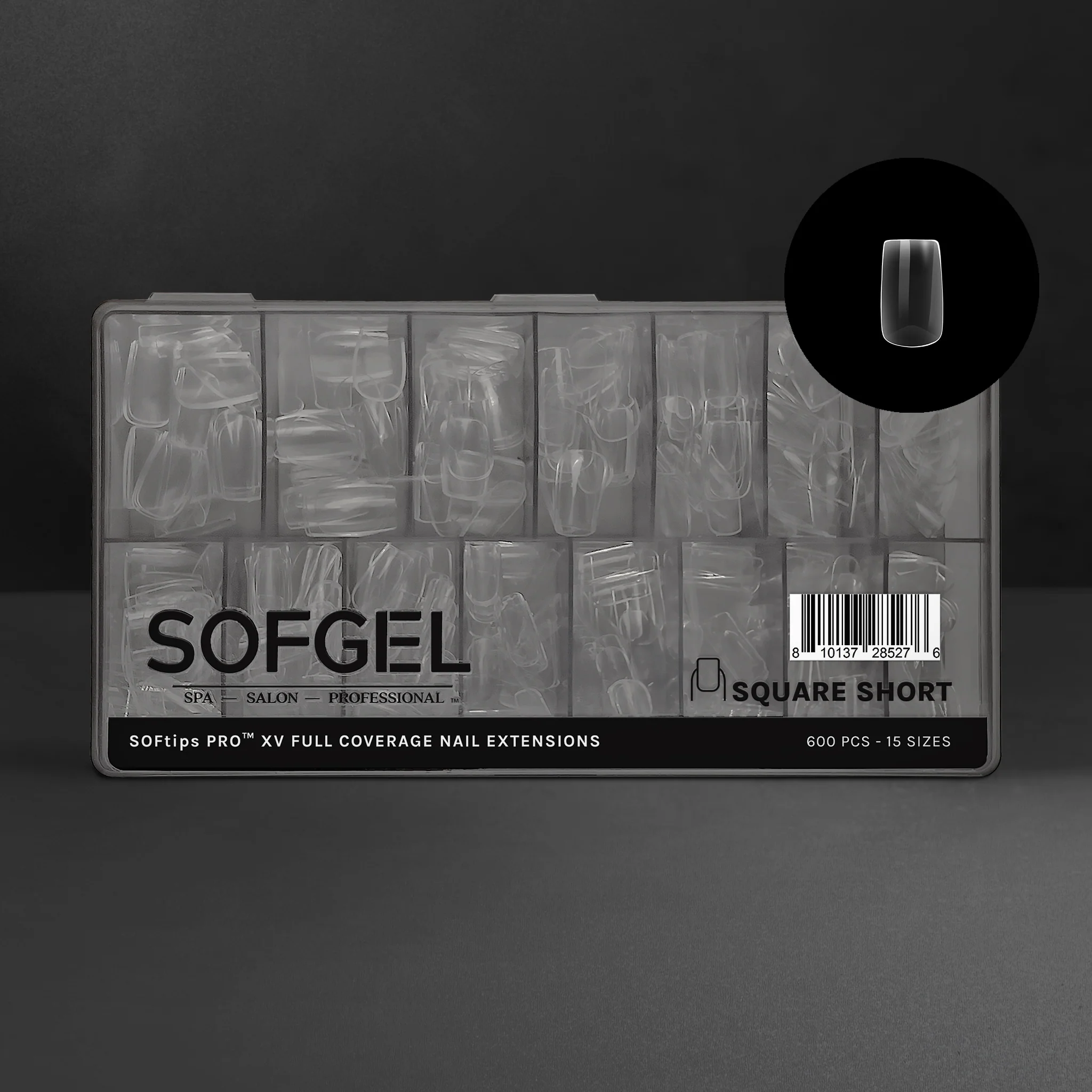 Gel-X Tips - XV Sculpted Square Short